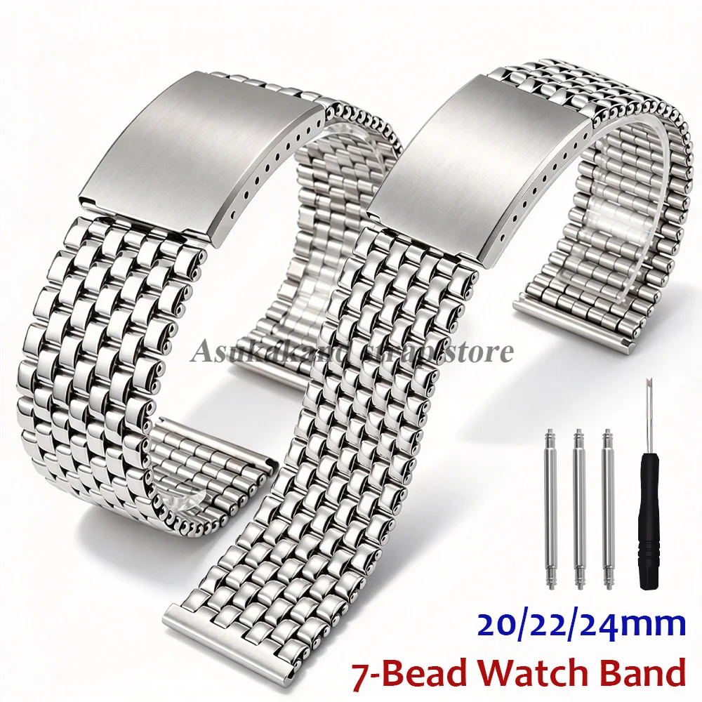 Stainless Steel Watchstrap 20m - Watches Rolex Smartwatch ulasan dan harga