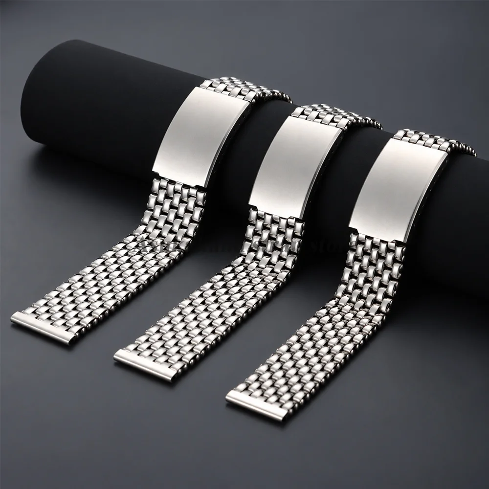 Stainless Steel Watchstrap 20m - Watches Rolex Smartwatch ulasan dan harga