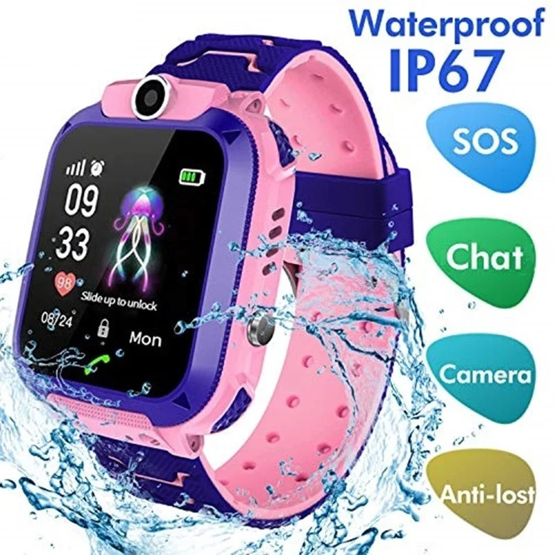 2G Kids Smart Watch SOS Call L - Smartwatch Watches For Girls ulasan dan harga