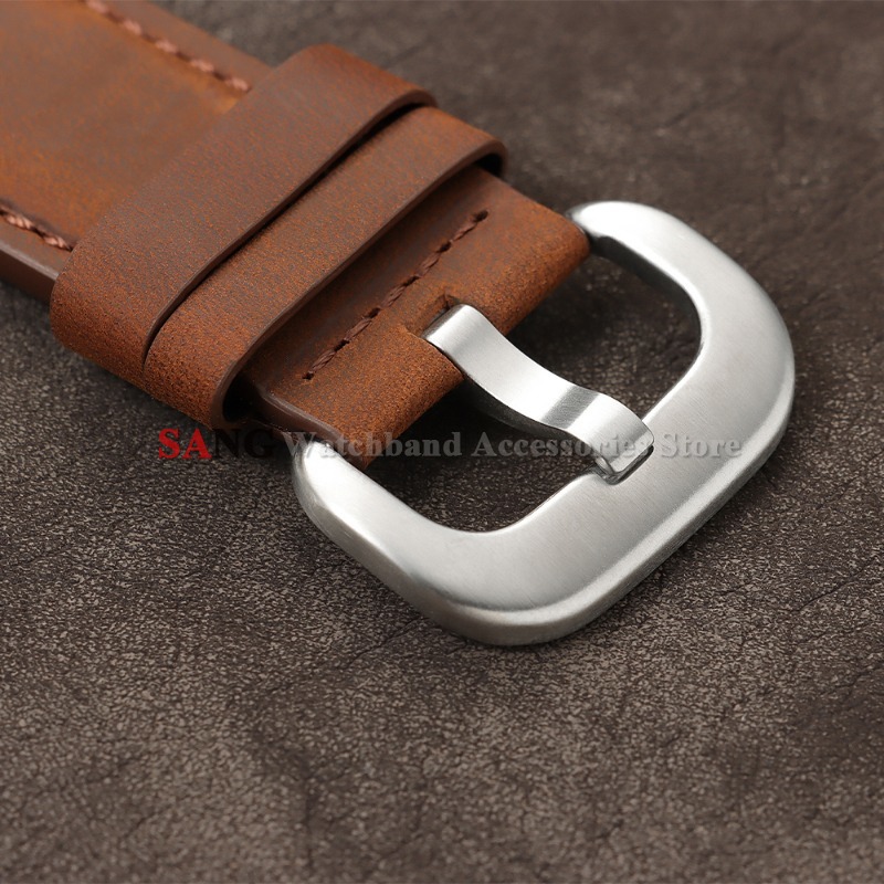28mm Vintage Leather Watchband - Watches Rolex Smartwatch ulasan dan harga