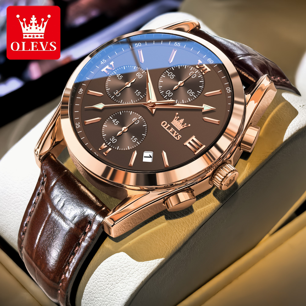 OLEVS 2872 Top Brand Men's Wat - Timex Watches Smartwatch ulasan dan harga
