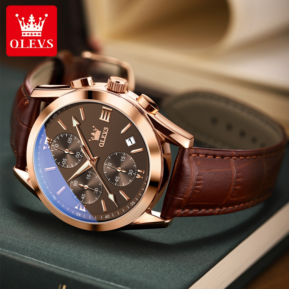 OLEVS 2872 Top Brand Men's Wat - Timex Watches Smartwatch ulasan dan harga