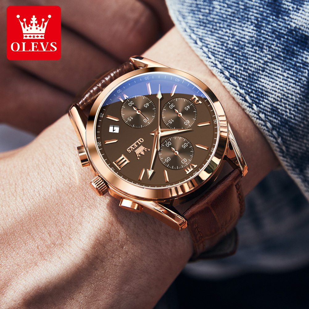 OLEVS 2872 Top Brand Men's Wat - Timex Watches Smartwatch ulasan dan harga