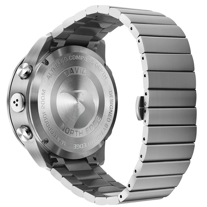 NORTH EDGE GAVIA Men Dive Watc - Altimeter Compass Watch ulasan dan harga