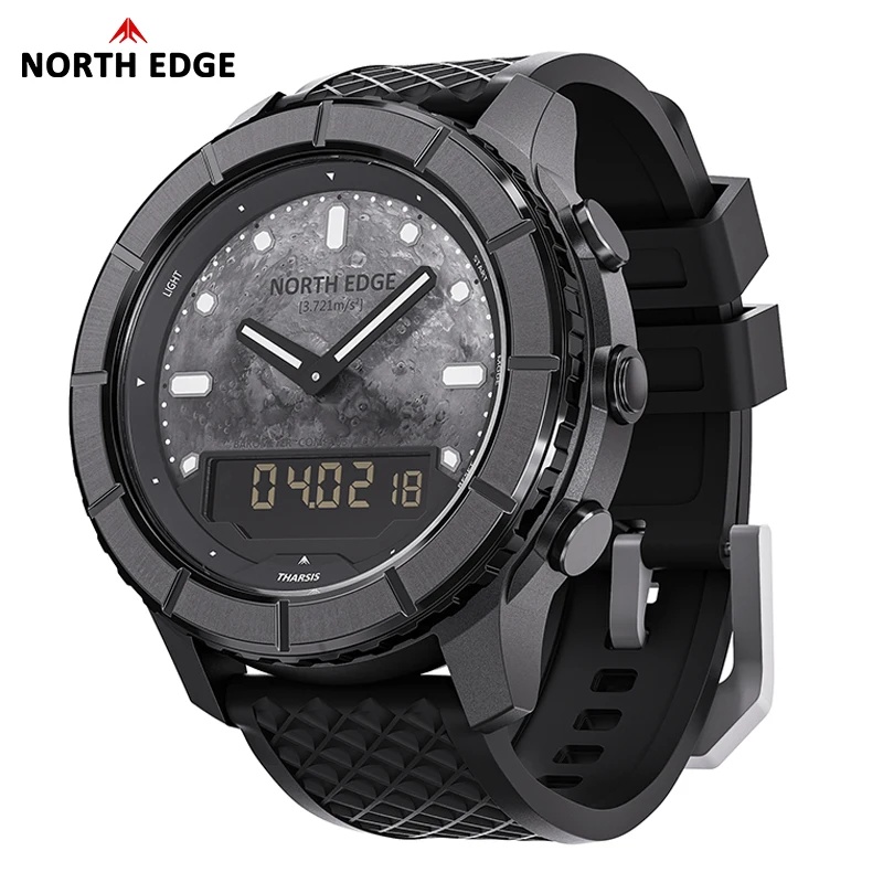 NORTH EDGE 2026 THARSIS Men's  - Altimeter Compass Watch ulasan dan harga