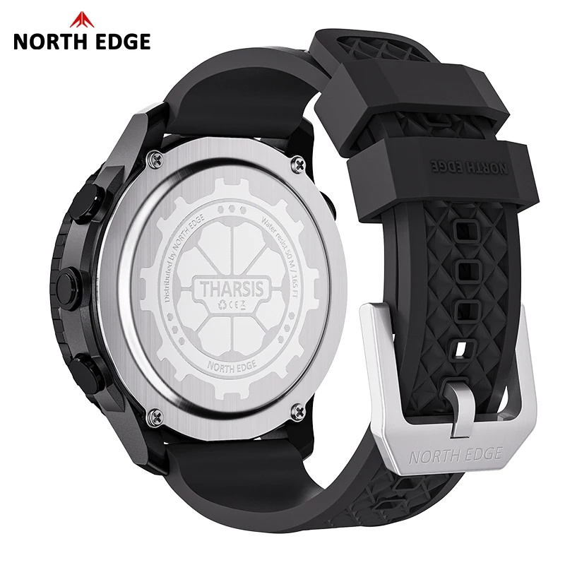 NORTH EDGE 2026 THARSIS Men's  - Altimeter Compass Watch ulasan dan harga