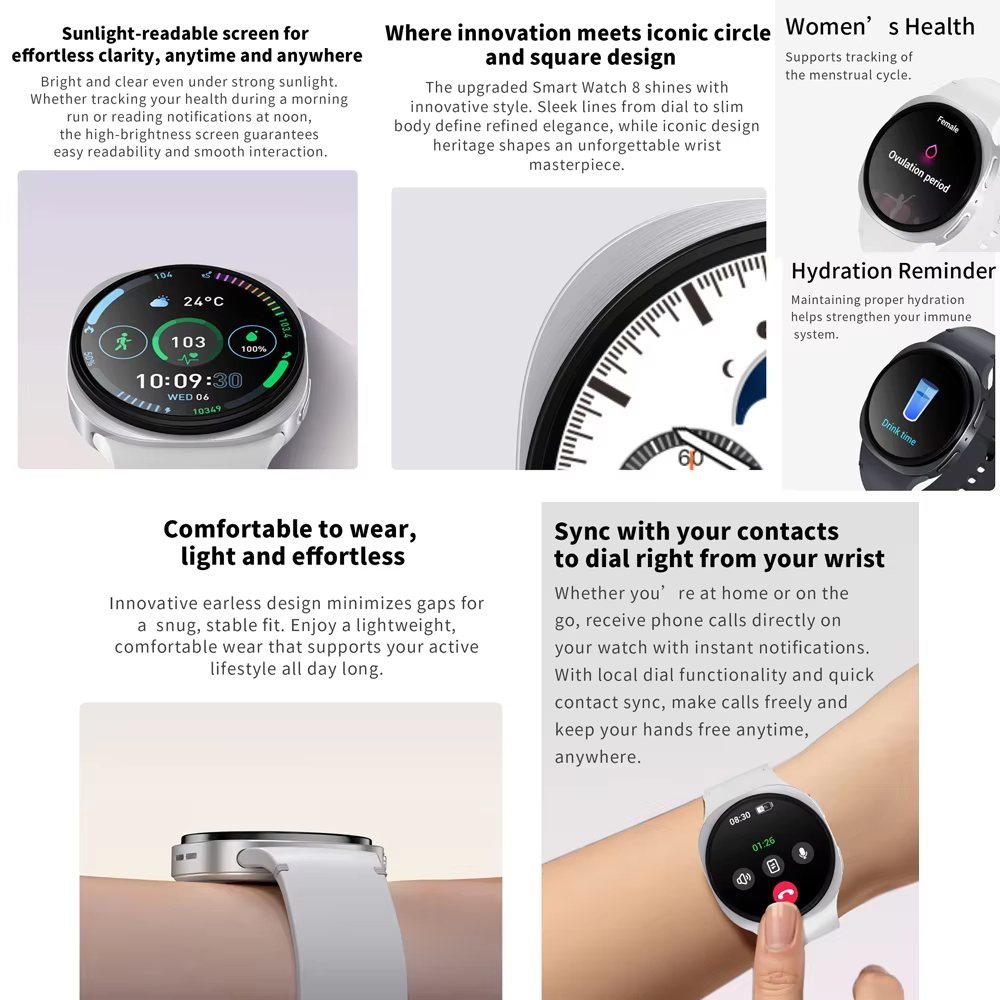 2026 New Original Men 8 Mini S - Smartwatch Watches For Women With Gps ulasan dan harga