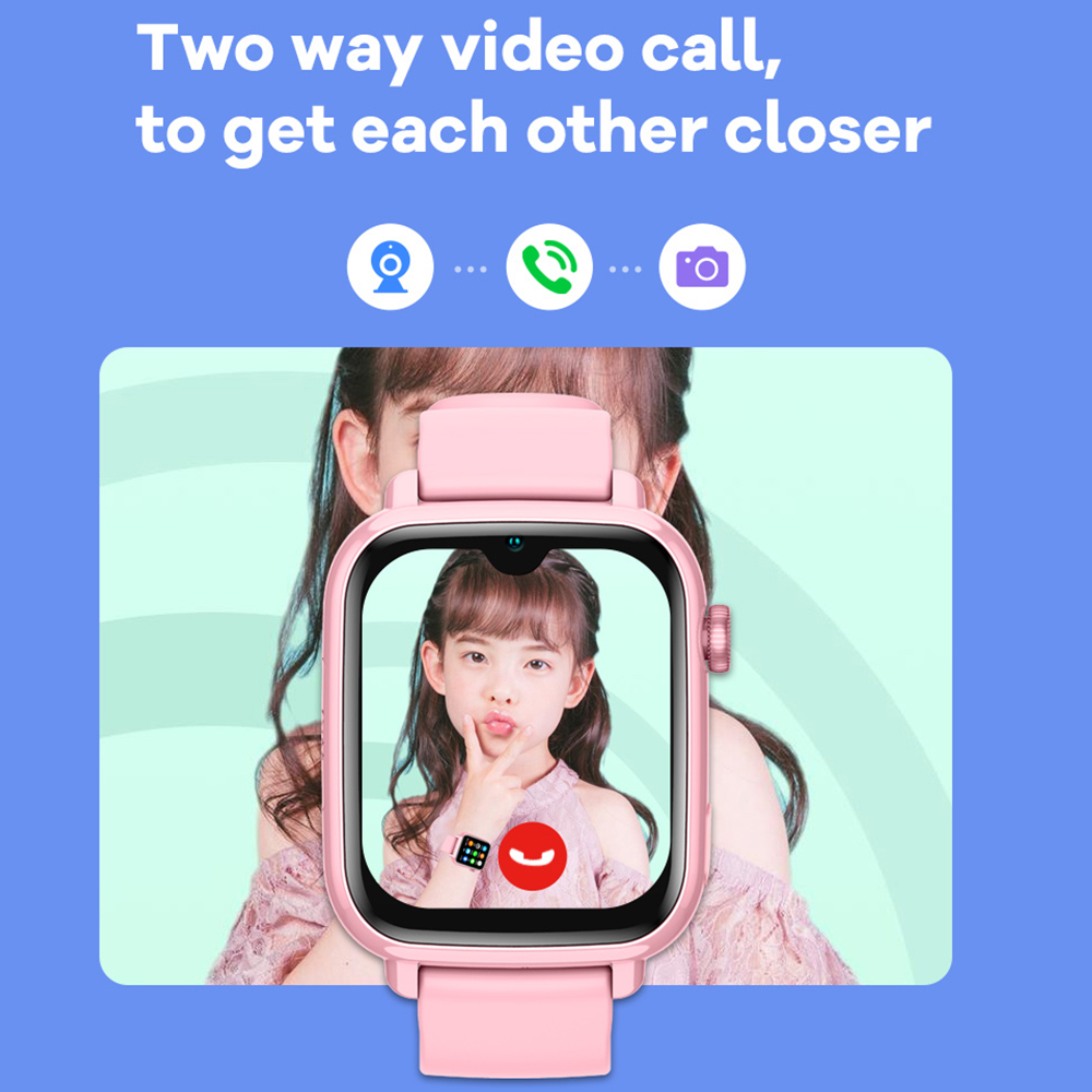 4G Smart Watch Kids Video Call - Smartwatch Watches For Kids With Gps ulasan dan harga