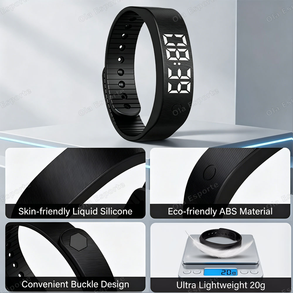 Vibrating Alarm Clock Watch He - Smartwatch Watches For Girls ulasan dan harga