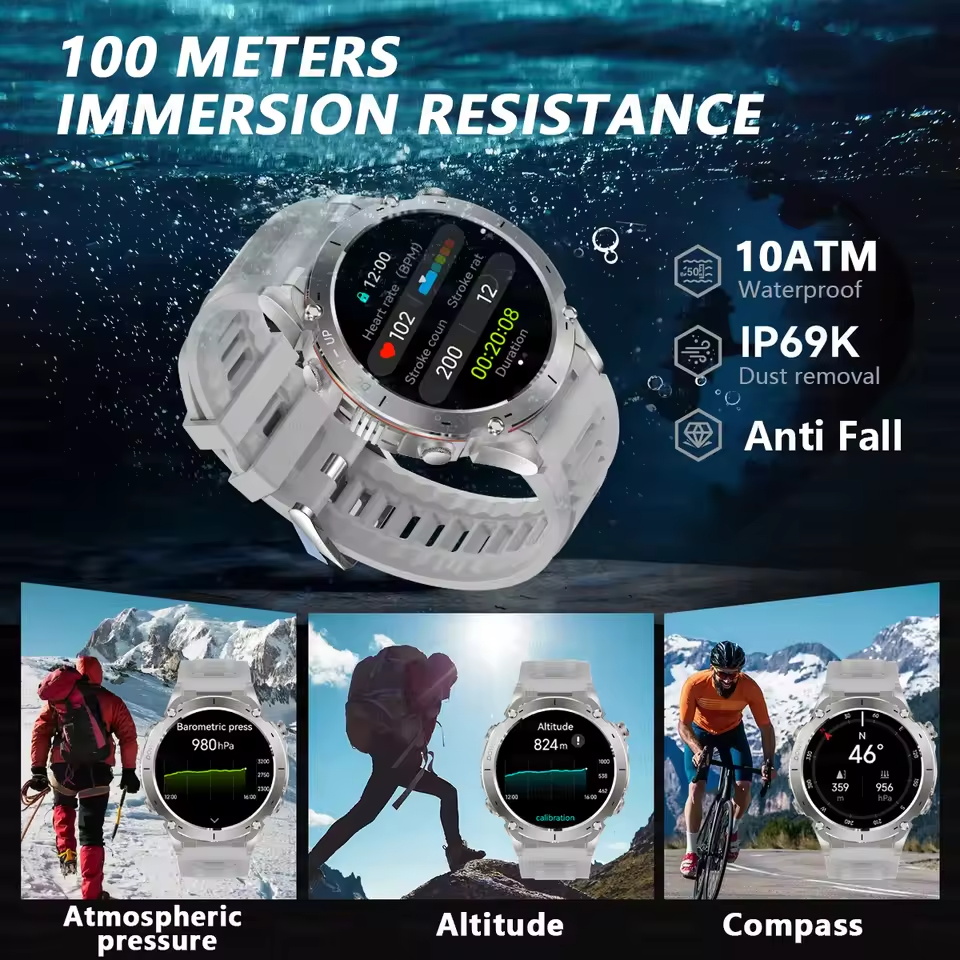 2025 Upgraded New Outdoors Spo - Altimeter Compass Watch ulasan dan harga