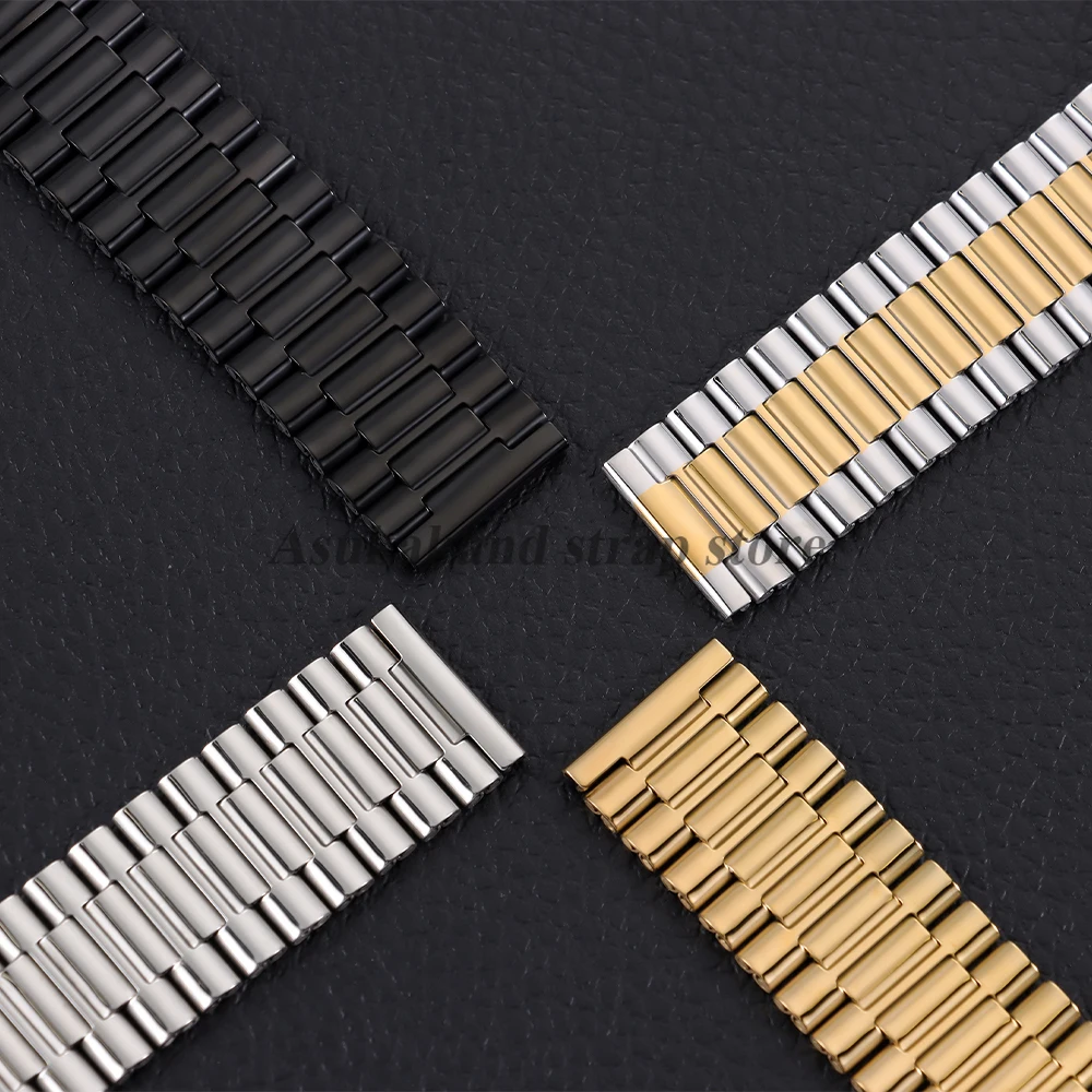 Metal Watchstrap 18mm 20mm 22m - Watches Rolex Smartwatch ulasan dan harga
