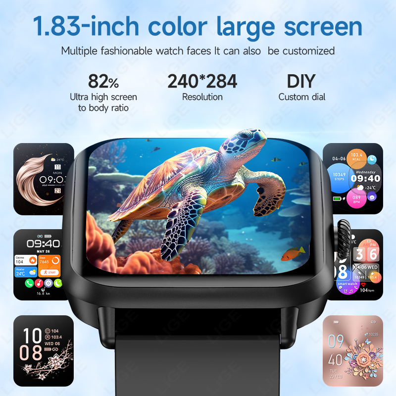 LIGE Smart Watch for Women Men - Watches Ladies Smartwatch ulasan dan harga